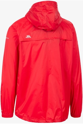 Trespass Qikpac Jacket Unisex Kırmızı Yağmurluk Uajkraı10001-red Kırmızı