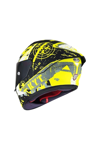 Kyt Nz-Race Blazıng Matt Yellow Kask