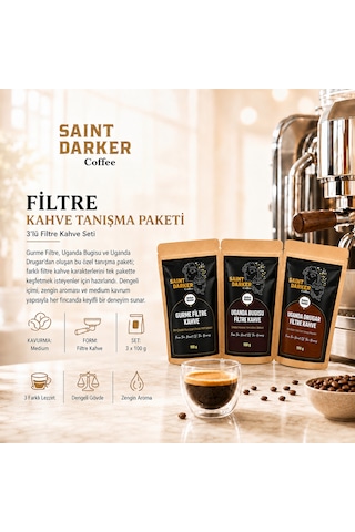 Filtre Kahve Tanışma Paketi 3x100 Gr