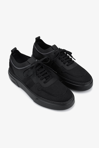 Valmenti Erkek Deri & Tekstil Siyah Sneakers & Spor Ayakkabı 1203 208 Erk Ayk Y26 Sıyah Trk