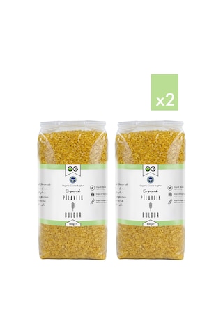 2 Li Organik Pilavlık Bulgur 800 G