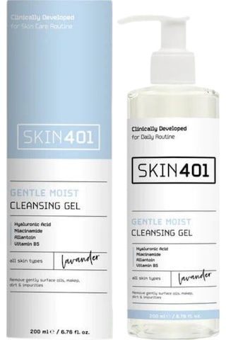 Skin401 Nemlendirici Tazelik ve Parlaklık Veren Yüz Temizleme Jeli 200 ML