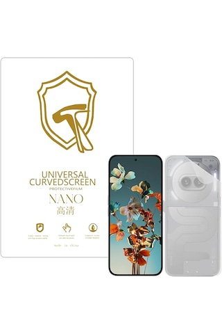 Nothing Phone 2a Plus Uyumlu Tpu Nano Arka Ekran Koruma Ekm102