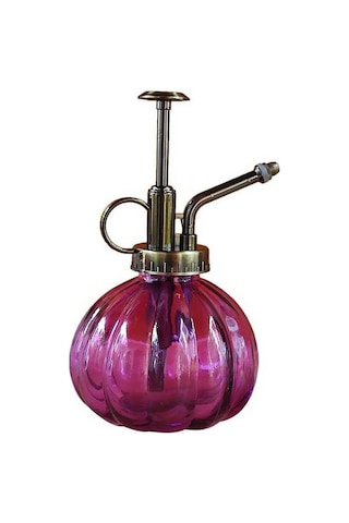 Pazly Suntek Sulama Şişe Pot Mor Çiçek Bitki Bahçe Antik Vj