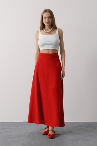 Keten Etek - Kırmızı Kırmızı