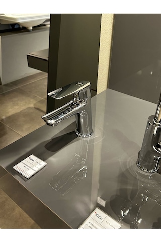 Tandem Banyo Lavabo Mutfak Bataryası Ve 53270 Tepe Duş Seti Gri