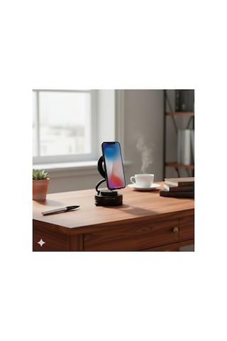 Katlanabilir 360 Derece Dönebilir Metal Telefon Tutucu