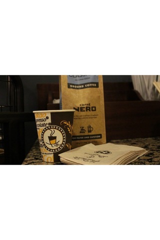 4 oz Türk Kahvesi Espresso Kahve Karton Bardak 100 ml 300 Adet