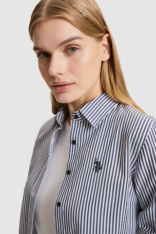 U.S. Polo Assn. Kadın Lacivert Uzun Kollu Gömlek 50332398-vr033