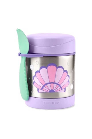 Skip Hop Zoo Paslanmaz Çelik Termos 325 Ml Deniz Kabuğu Çok Renkli