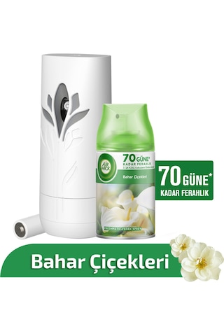 Air Wick Otomatik Oda Kokusu Sprey Seti Bahar Çiçekleri 70 Gün Ferahlık Makine Ve Yedek Kartuş Bahar