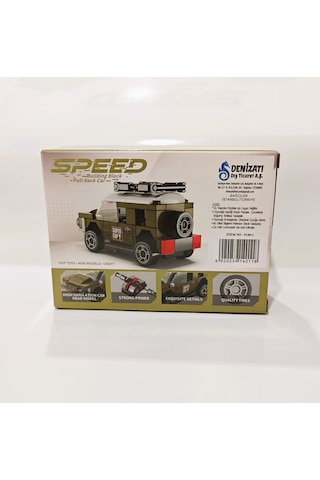 Speed Stil Araba Süper Yapı Blokları Modeli Yarış Arabası Model Super Cup