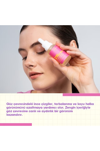 She Vec Göz Altındaki Halkalar &Torbalanmalarda Etkisi Kanıtlanmış Antioksidan Formül 30 ML