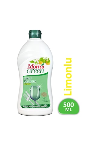 Mom's Green Limonlu Bulaşık Makinesi Parlatıcısı 500 ML