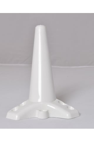 Zeygen Zirve Plastik Mobilya Baza Koltuk Kanepe Ayak 4 Adet 20 Cm Beyaz