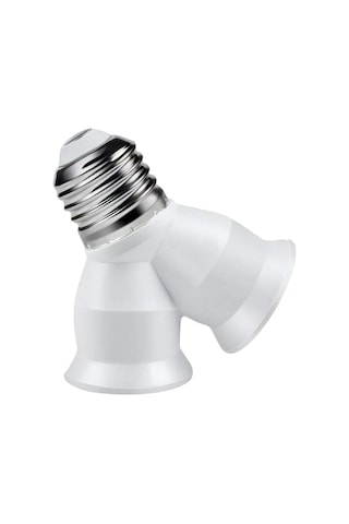 E27 Duy Çoğaltıcı Tek Duydan Çift E27 Lamba Bağlantısı