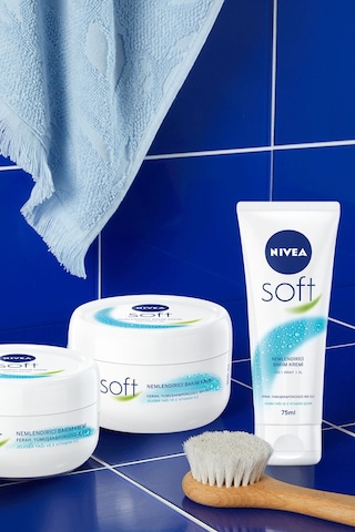 Soft Krem 75ml , Nemlendirici Bakım Kremi, Yüz, Vücut, El, Jojoba Yağı Ve E Vitamini İle Cilt Bakımı