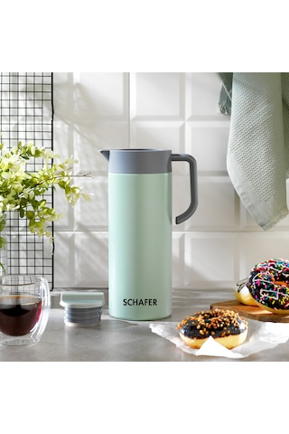 Schafer Click Termos 1.3 L-yeşil Yeşil