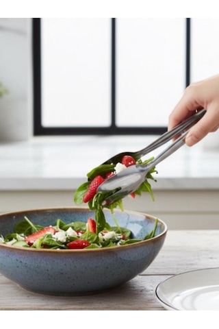 Salata Maşası Paslanmaz Çelik, Pratik Servis Maşası