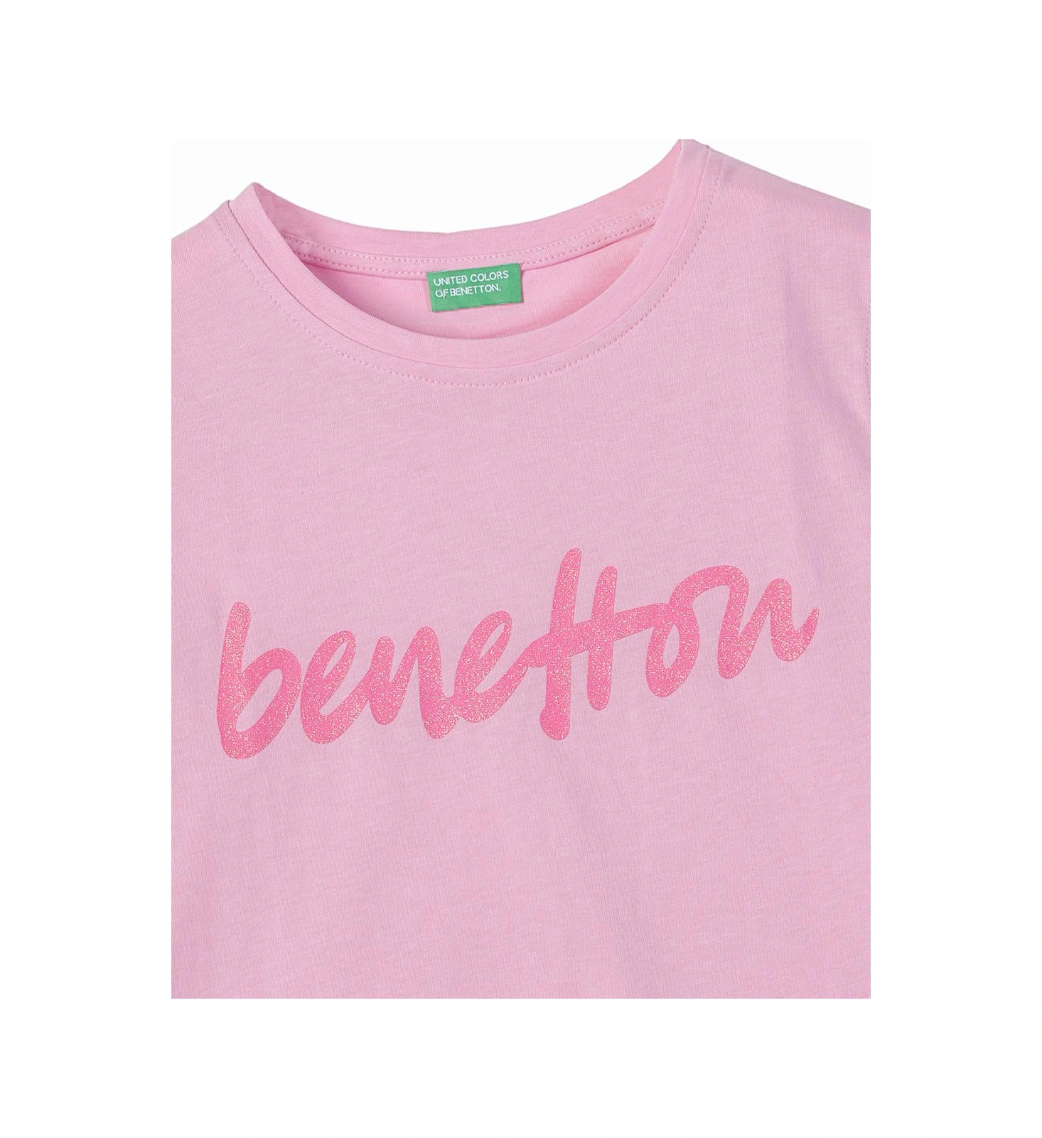 United Colors Of Benetton Kız Çocuk Atlet Bnt-g21262 Pembe