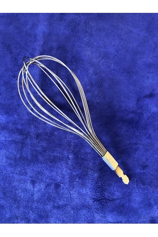 Ev Tipi Sapsız Yumurta Çırpma Teli 17 CM Gri