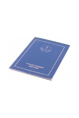 Gülpaş Atölye Temrin Defteri Plastik Kapak 48 YP 20x28  Mavi 12 Adet