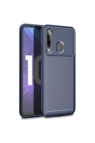 Huawei Honor 20 Lite Kılıf Zore Negro Silikon Kapak Kahverengi