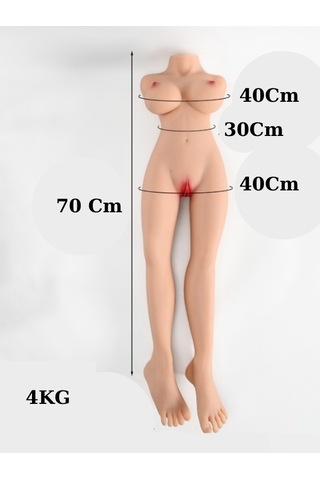 River World 6,2 Kg Lık Mastürbatör Yarım Vücut