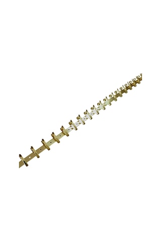 1 Metre Sarı Metal Tesbih , Kolye Ve Zincir Tırnaklı Askısı