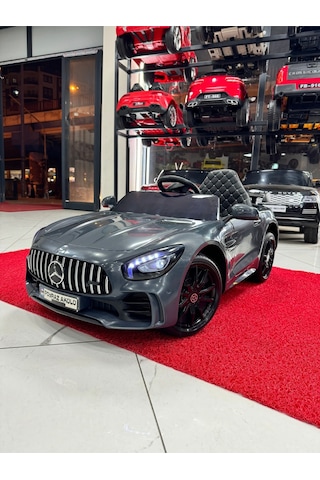 Oyuncak Sepetim Mercedes Gtr 12 Volt Akülü Araba Antrasit