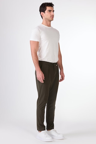 Dufy Pileli Jogger Pantolon Haki