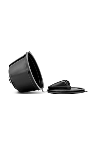 Siyah İ Cafilas Dgpnc03 Dolce Gusto Nescafe Cırcolo,genıo 2,mını Me,mını,melody İçin Crema Kahve Kapsül Filtresi Yeniden Doldurulabilir 3pcs