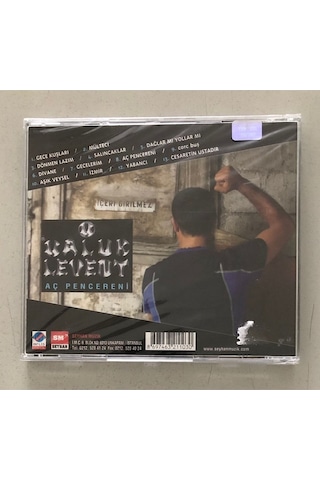 Haluk Levent Aç Pencereni Cd Jelatininde Sıfır Dönem Baskı