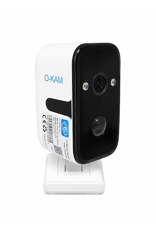 Okam 2027 Bataryalı Motorlu Güvenlik Kamerası Uzun Pil Ömrü 360 Kontrol Wifi Gece Görüşü