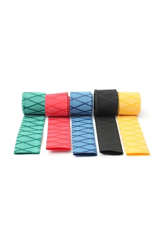 Homyl Kaymaz Isıyla Daralan Boru Tutma Olta Raket Kolu Siyah