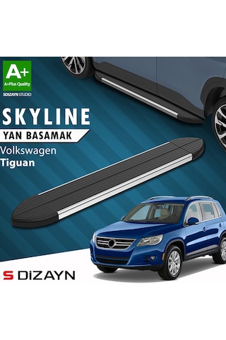 S-dizayn Vw Tiguan Skyline Krom Yan Basamak 173 Cm 2007-2015 A+ Kalite