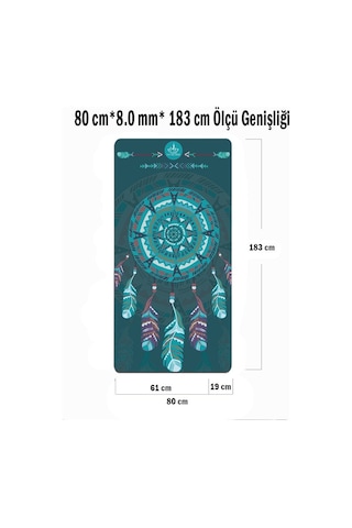 Tusi Yoga Matı Ve Egzersiz Minderi Kızılderili