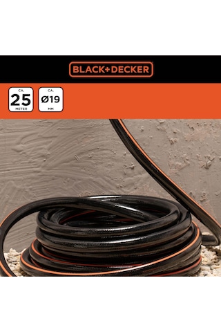 Black&decker Bxgtwa7003 Bahçe Hortumu Ø19mm 25 M