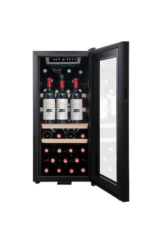 La Sommeliere Ls38black 38 Şişe Kapasiteli Service Solo Siyah Şarap Dolabı