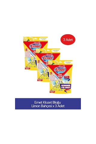 Klozet Bloğu Limon Bahçesi 4lü Paket X 3 Adet