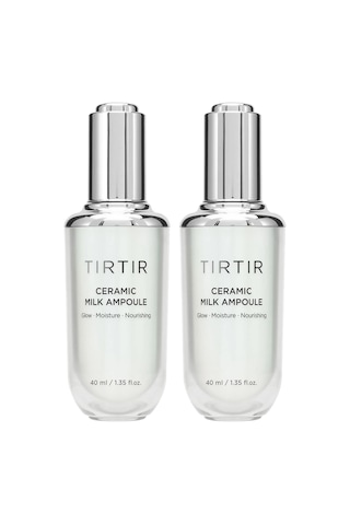 Tırtır Ceramic Milk Ampoule Yoğun Nemlendirici Yüz Serumu Seti 2x40ml
