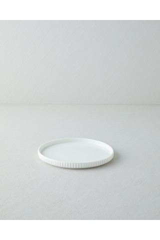 English Home Lunara Porselen Pasta Tabağı 20 Cm Beyaz Beyaz