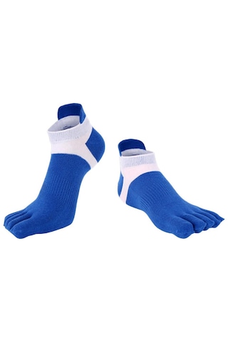 Homyl Erkekler Ve Kadınlar Için Ayak Bileği Çorap Pamuklu Mavi