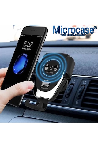 Araç İçi Wireless Kablosuz Şarj Özellik Telefon Tutucu Q12 AL3527