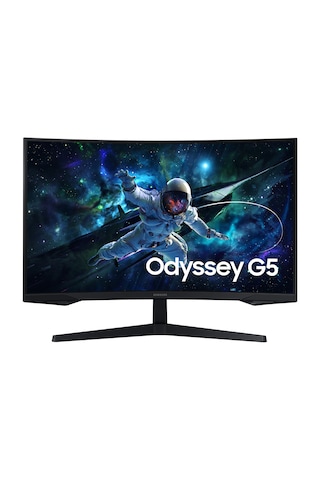Samsung Odyssey G5 G55C LS32CG552EUXUF 32" 1 MS 165 Hz 2K QHD Curved VA LED Monitör