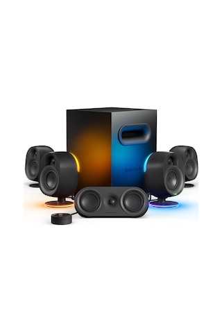 SteelSeries Arena 9 RGB 5.1 Surround Optik ve Bluetooth Ses Sistemi