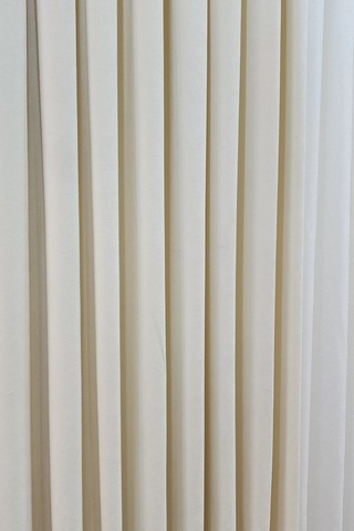 Mosso Fon Perde Düz Renk Krem