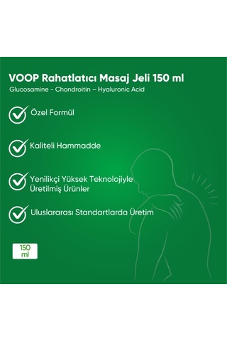 Voop Rahatlatıcı Masaj Jeli 150 ML