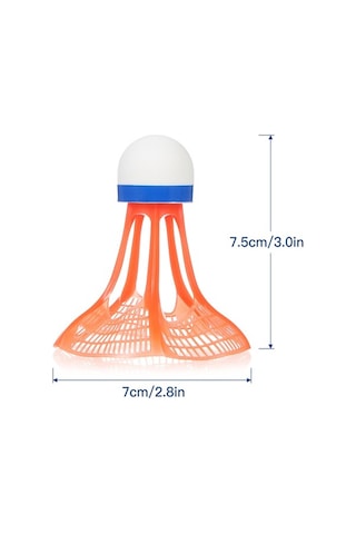 Flybuy Ve Topu Rüzgara Nylon Mekan Kullanımı İç Dış Dayanıklı Dayanıklı Badminton Adet 3 - Yj