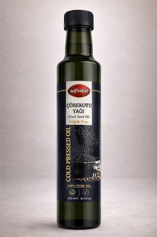Soğuk Pres Çörekotu Yağı 250 Ml %100 Doğal Saf Çörekotu Yağı Soğuk Sıkım Black Seed Oil